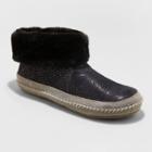 Women's Dixie Bootie Slippers - Stars Above Black