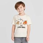 Disney Toddler Boys' Lion King T-shirt - Cream 2t, Boy's, Beige