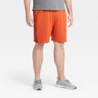 Men's 9 Train Shorts - All In Motion Orange Gradient S, Men's,