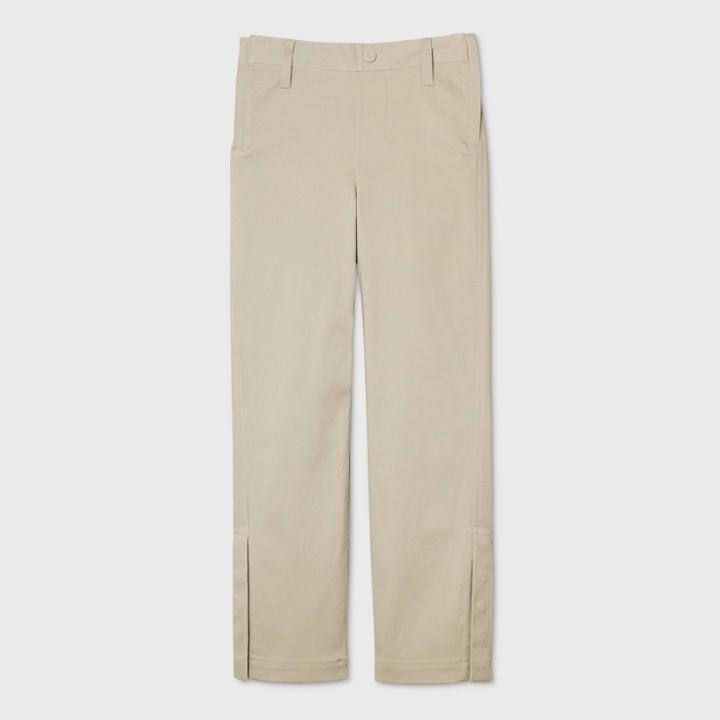 Boys' Adaptive Chino Pants - Cat & Jack Khaki