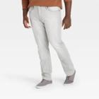 Men's Tall Straight Fit Lightweight Jeans - Goodfellow & Co Gray