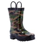 Western Chief Toddler Boys' Camo Rain Boots - Green