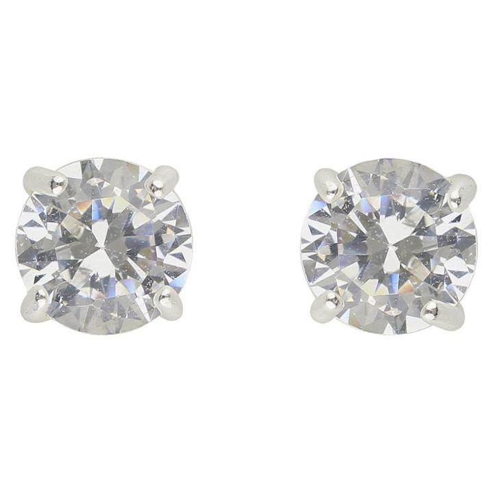 Target Women's Sterling Silver Stud Earrings -