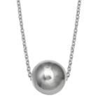 Treasure Lockets Ball Slider Pendant In Sterling Silver -