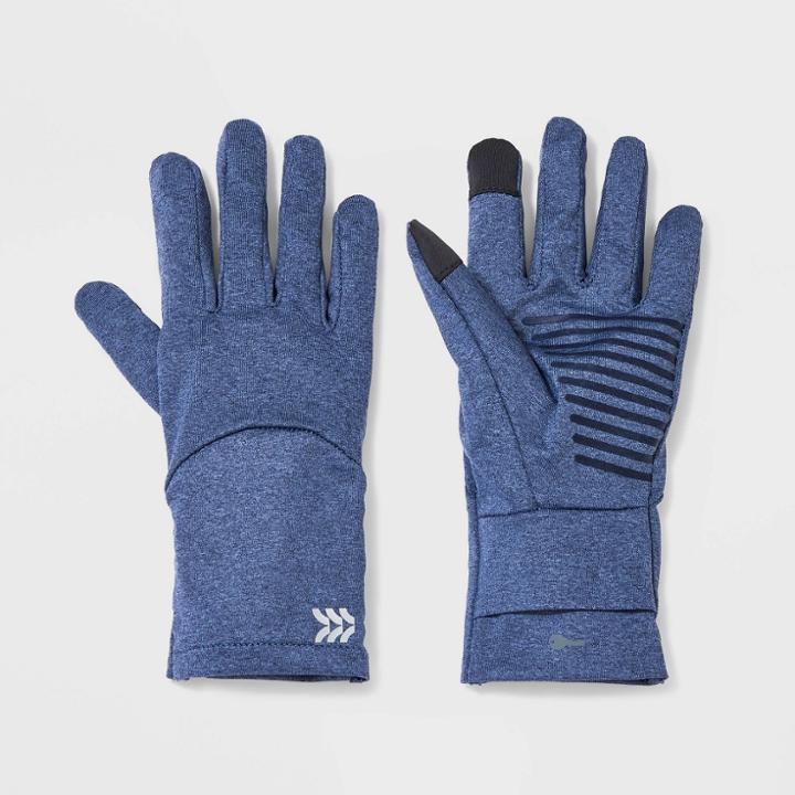 Women's Jersey Run Gloves - All In Motion Heather Blue