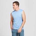 Men's Sleeveless Running T-shirt - C9 Champion Team Light Blue Heather Xxl, Team Light Blue Grey