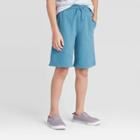 Boys' Knit Textured Striped Pull-on Shorts - Art Class Blue Xs, Boy's, Green