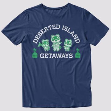 Men's Animal Crossing Short Sleeve Graphic T-shirt - Navy
