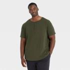 Men's Big & Tall Supima Cotton T-shirt - All In Motion Olive