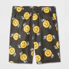 Boys' Smiley Pajama Shorts - Art Class Gray