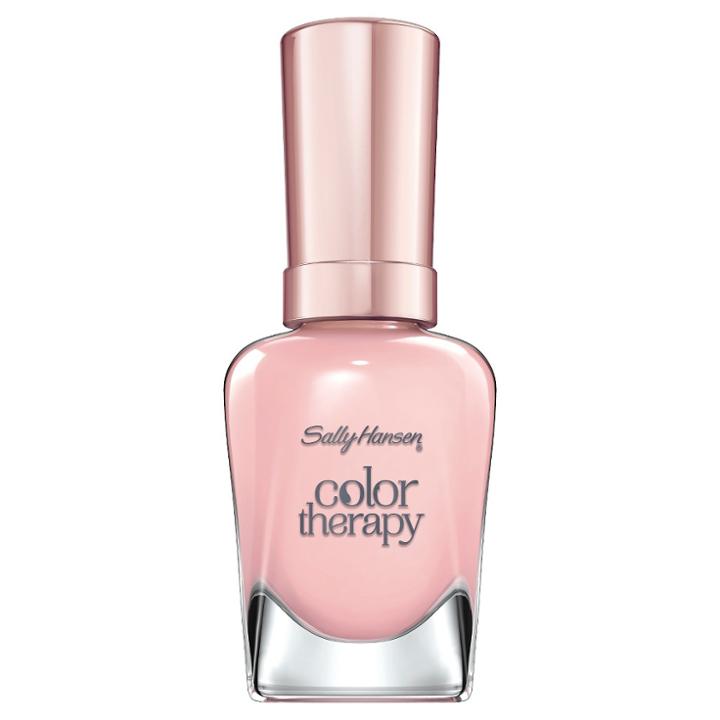 Sally Hansen Color Therapy Nail Polish Rosy Quartz 220 - 0.50 Fl Oz, 220 Rosy Quartz