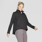 Mpg Sport Women's Pleated Full Zip Jacket Black