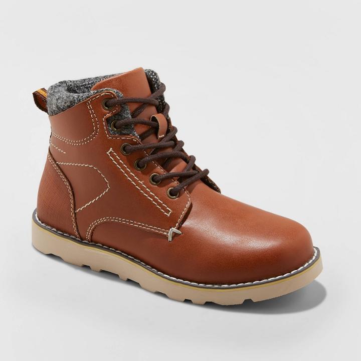 Boys' Ashur Fashion Boots - Cat & Jack Brown