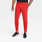 All In Motion Men's Cotton Tapered Fleece Joggers - All In