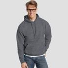 Hanes Men's Ecosmart Fleece Pullover Hooded Sweatshirt - Charcoal Heather