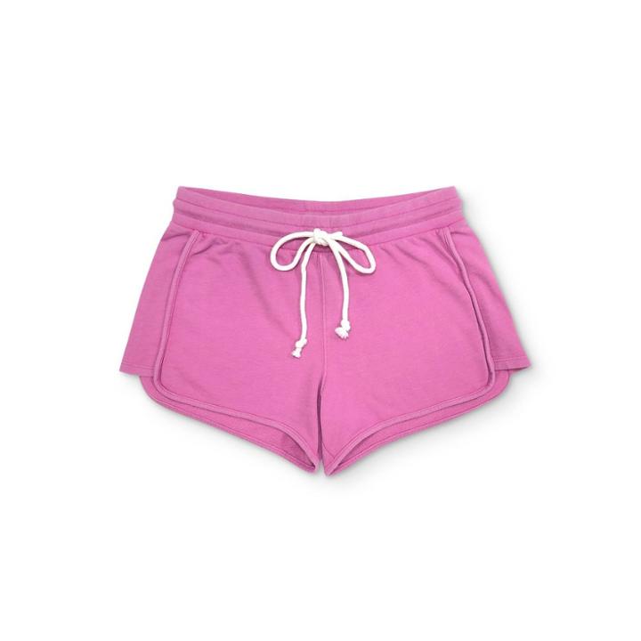 Women's Mid-rise Beach Fleece Shorts - Universal Thread Pink