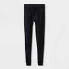 Men's Slim Fit Thermal Underwear Pants - Goodfellow & Co Black