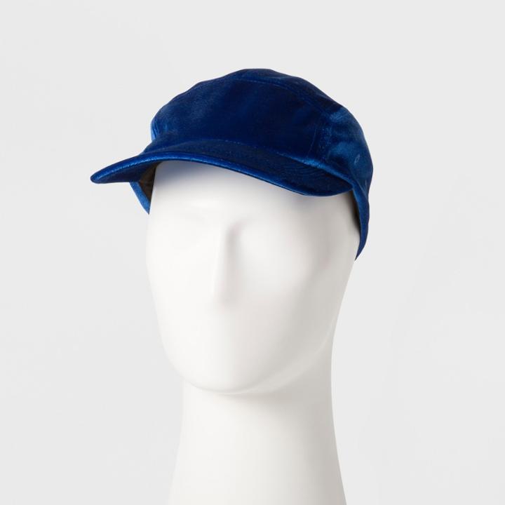 Men's Velour Baseball Hat - Original Use Navy (blue)
