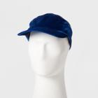 Men's Velour Baseball Hat - Original Use Navy (blue)
