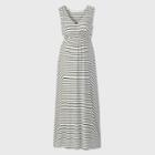 Maternity Striped Tank Dress - Isabel Maternity By Ingrid & Isabel Black/white