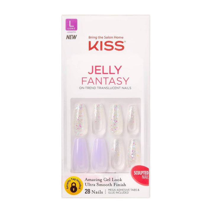 Kiss Nails Kiss Glam Fantasy False Nails - Jelly Drops