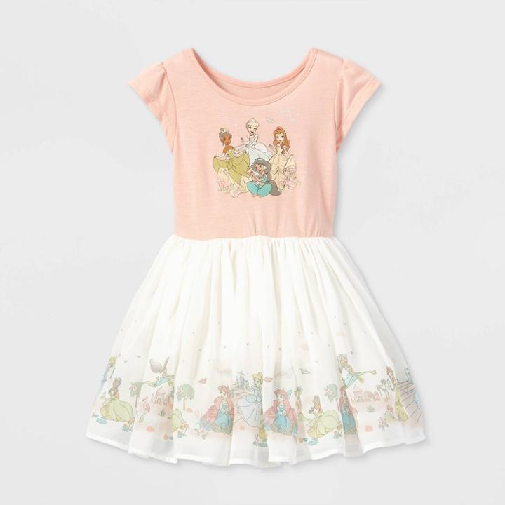 Toddler Girls' Disney Princess Tutu Dress - Pink