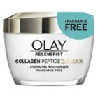 Olay Regenerist Collagen Peptide 24 Max Face Moisturizer - Fragrance Free