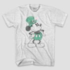 Men's Disney Mickey Mouse Short Sleeve Graphic T-shirt - Ash