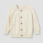 Toddler Boys' Bobble Cardigan Sweater - Cat & Jack Cream