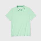 Men's Pique Golf Polo Shirt - All In Motion Mint S, Men's, Size: