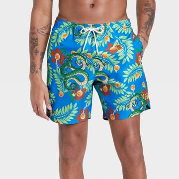 Men's Dragon Ball Z Print Swim Shorts -