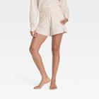Women's French Terry Shorts 5- All In Motion Beige