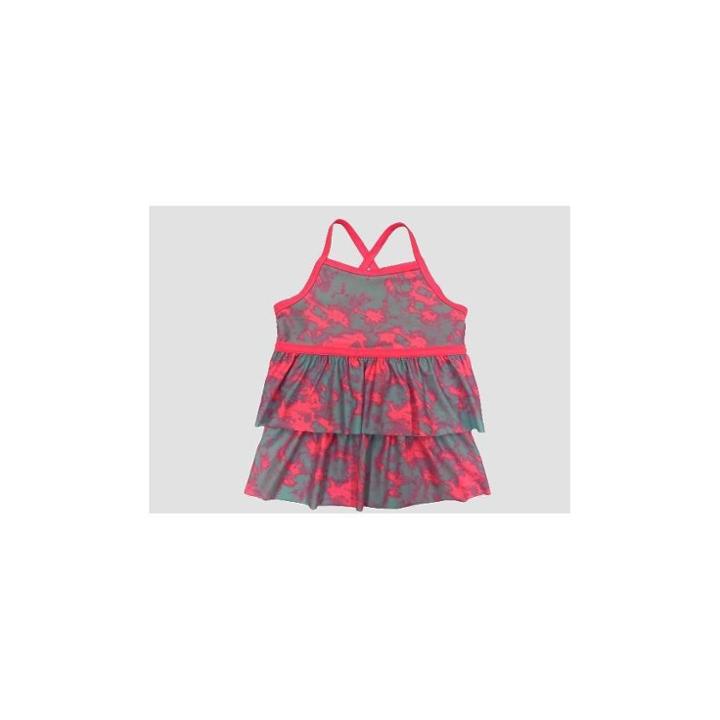 Girls' Adaptive Abdominal Access Tankini Top - Cat & Jack Pink