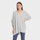 Women's V-neck Pullover - A New Day Gray