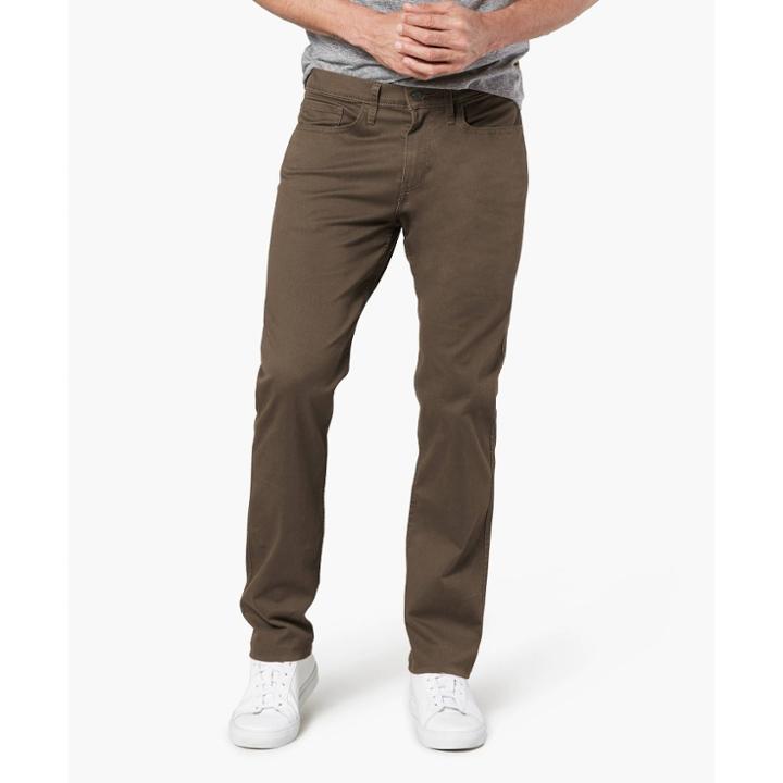 Dockers Men's Straight Fit All Seasons Tech Five Pocket Pants - Brown