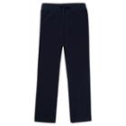 French Toast Girls' Fleece Uniform Lounge Pants - Navy (blue)
