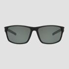 All In Motion Men's Rectangle Sunglasses With Mirrored Polarized Lenses - All In