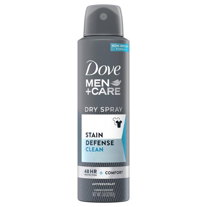 Dove Men+care Stain Defense Clean 48-hour Antiperspirant & Deodorant Dry