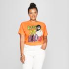 Bravado Women's Run Dmc Plus Size Short Sleeve King Of Rock Graphic T-shirt (juniors') Neon Pink
