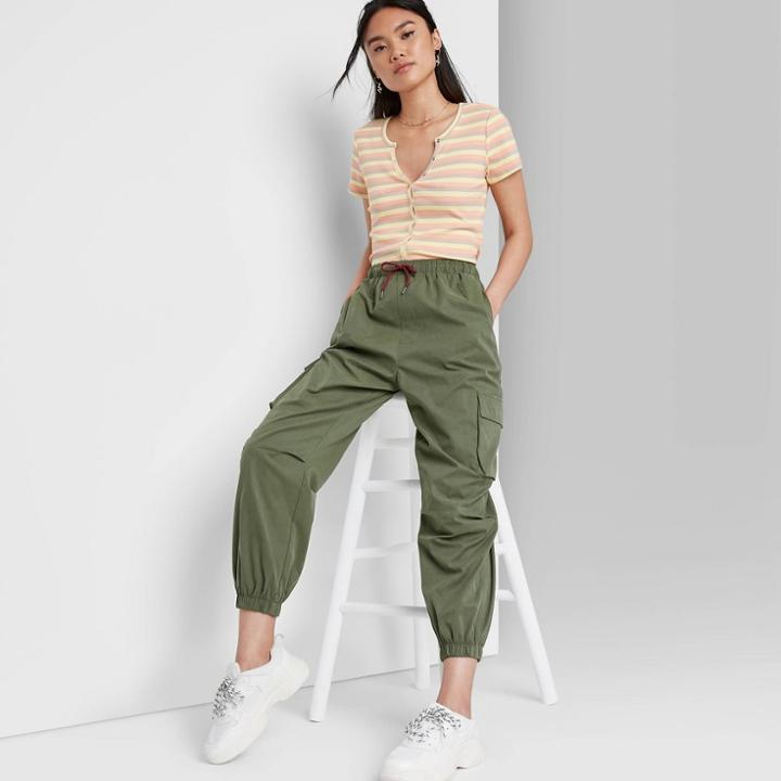 Trek Leisure Pants - Wild Fable Olive Green