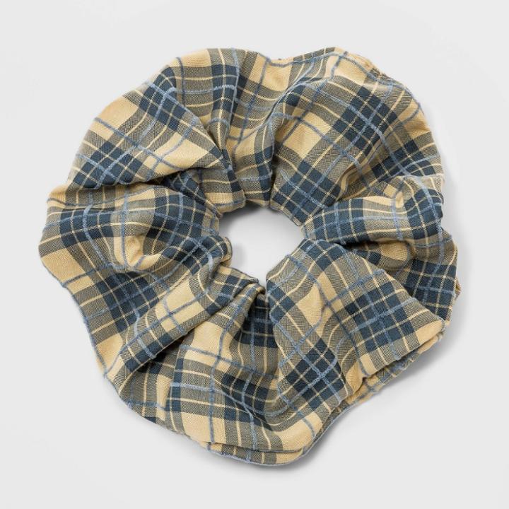 Plaid Woven Jumbo Hair Twister - Universal Thread