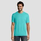 Hanes 1901 Men's Big & Tall Short Sleeve T-shirt - Mint (green)