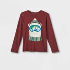 Boys' 'winter Polar Bear' Graphic Long Sleeve T-shirt - Cat & Jack