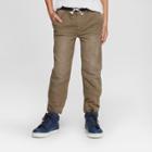 Boys' Jogger Jeans - Cat & Jack Brown 16 Husky, Beige