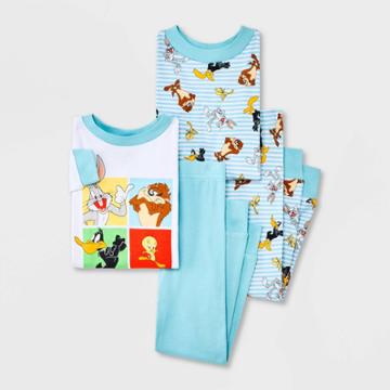 Toddler Boys' 4pc Looney Tunes Pajama