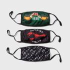 3pk Adult Friends Cloth Face Mask -