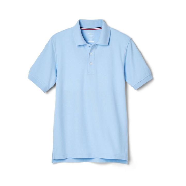 French Toast Boys' Uniform Short Sleeve Pique Polo Shirt -