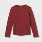 Boys' Ottoman Knit Long Sleeve T-shirt - Cat & Jack