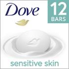 Dove Beauty Sensitive Skin Moisturizing Unscented Beauty Bar Soap - 12pk