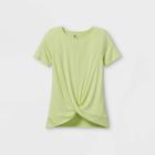 Girls' Short Sleeve Studio T-shirt - All In Motion Green